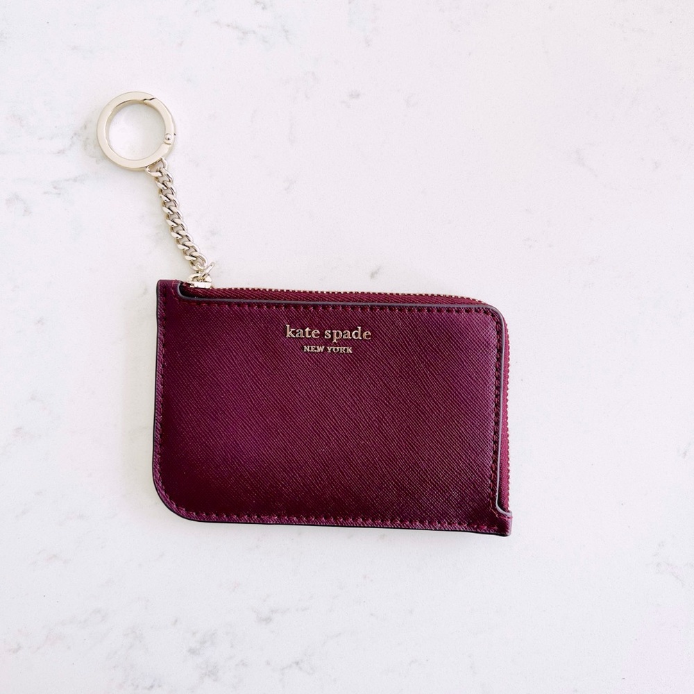 NWOT Kate Spade Darci Colourblock Medium L Zip Card Holder